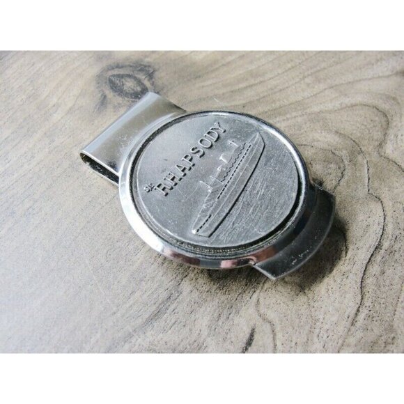 Rhapsody Cruise Ship Money Clip Stainless Steel Tag Master USA - Picture 2 of 4